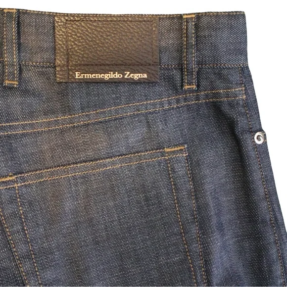 Ermenegildo Zegna Gray Straight Jeans